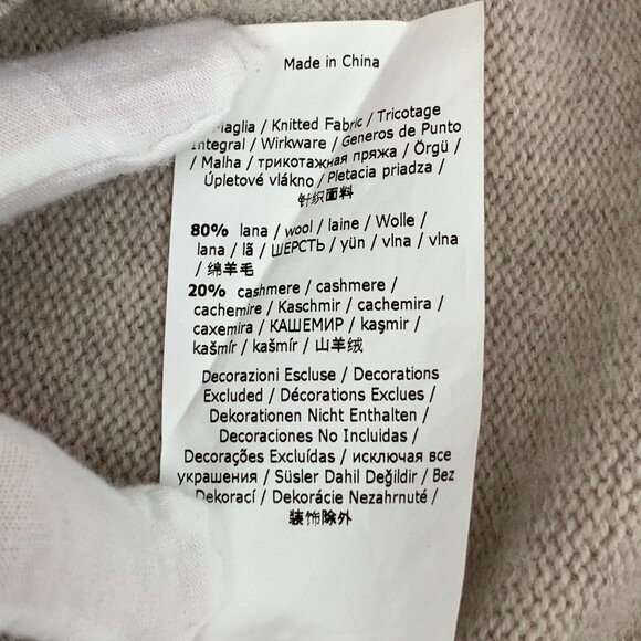 MaxMara Womens XS Brown Wool & Cashmere Hooded Long-Sleeved Knitted Dress - Picture 3 of 8